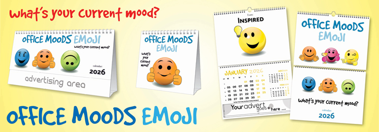 office moods emoji calendar